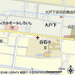 佐賀県杵島郡白石町福田1825周辺の地図