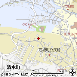 長崎県佐世保市石坂町188周辺の地図