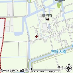 福岡県三潴郡大木町三八松1567周辺の地図