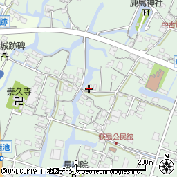 福岡県柳川市東蒲池780周辺の地図