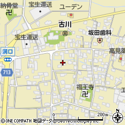 福岡県筑後市溝口1285周辺の地図