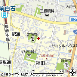 佐賀県杵島郡白石町福田2020周辺の地図