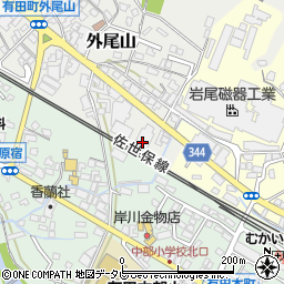 西松浦通運株式会社周辺の地図