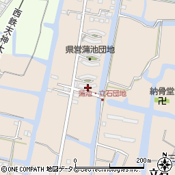 福岡県柳川市立石927周辺の地図