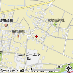 福岡県筑後市溝口1112周辺の地図