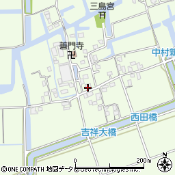 福岡県三潴郡大木町三八松1462-2周辺の地図
