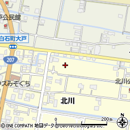 佐賀県杵島郡白石町福田周辺の地図