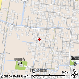 佐賀県佐賀市川副町大字犬井道660周辺の地図