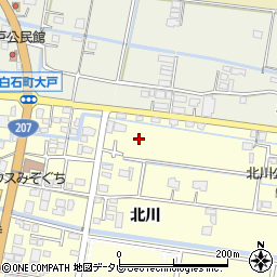 佐賀県白石町（杵島郡）福田周辺の地図