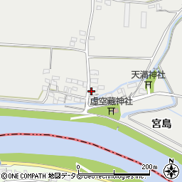 福岡県八女市川犬犬馬場249周辺の地図
