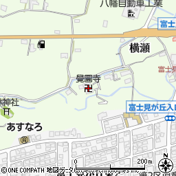 覺圓寺周辺の地図