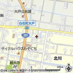 佐賀県杵島郡白石町福田2280-1周辺の地図