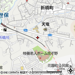 県営折橋町団地棟周辺の地図