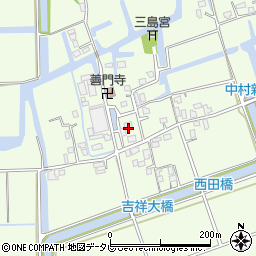 福岡県三潴郡大木町三八松1462周辺の地図