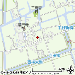 福岡県三潴郡大木町三八松1442周辺の地図