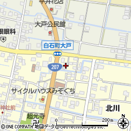 佐賀県杵島郡白石町福田2278周辺の地図