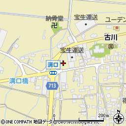 福岡県筑後市溝口906-3周辺の地図