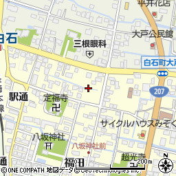 佐賀県杵島郡白石町福田1953-1周辺の地図