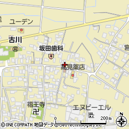 福岡県筑後市溝口1196周辺の地図
