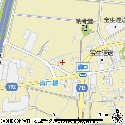 福岡県筑後市溝口925周辺の地図
