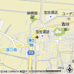 福岡県筑後市溝口907周辺の地図