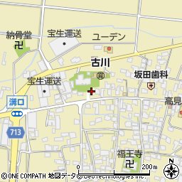 福岡県筑後市溝口1251周辺の地図