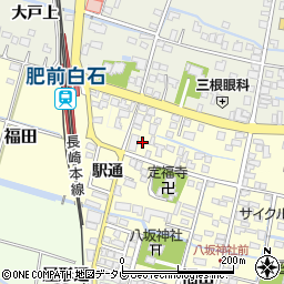 株式会社九電工　白石営業店周辺の地図