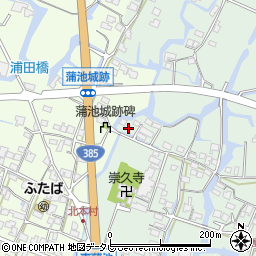 福岡県柳川市東蒲池1465周辺の地図