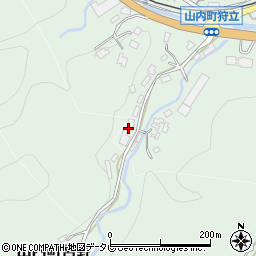 佐賀県武雄市立野川内周辺の地図