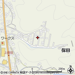 愛媛県宇和島市保田382-11周辺の地図