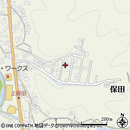 愛媛県宇和島市保田382-6周辺の地図
