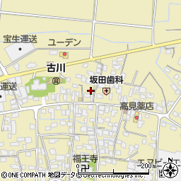 福岡県筑後市溝口1215周辺の地図