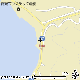 愛媛県宇和島市三浦東71周辺の地図