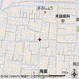 江頭精肉店周辺の地図