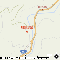 大分県玖珠郡九重町菅原1453周辺の地図