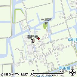 福岡県三潴郡大木町三八松1416周辺の地図