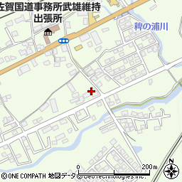九州水工設計株式会社　武雄支店周辺の地図