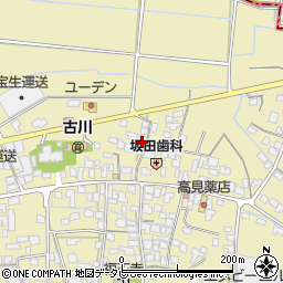 福岡県筑後市溝口964-5周辺の地図