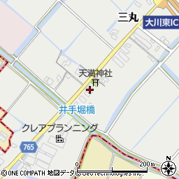 鍋島アパート周辺の地図