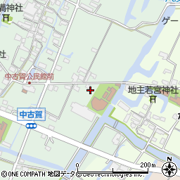 福岡県柳川市東蒲池516周辺の地図