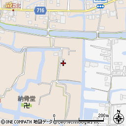 福岡県柳川市立石492-10周辺の地図