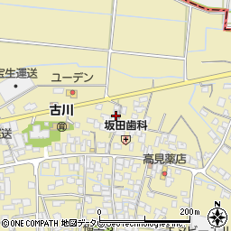福岡県筑後市溝口964周辺の地図