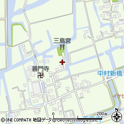 福岡県三潴郡大木町三八松1405周辺の地図