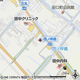 福岡県大川市三丸1380周辺の地図