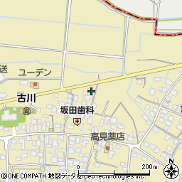 福岡県筑後市溝口968-2周辺の地図
