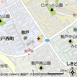 マルミヤストア敷戸店周辺の地図