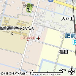 佐賀県杵島郡白石町今泉41-9周辺の地図