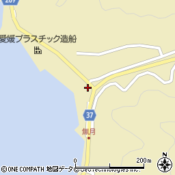 愛媛県宇和島市三浦東790周辺の地図
