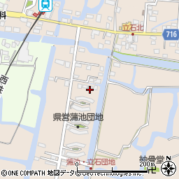 福岡県柳川市立石926周辺の地図