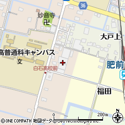 佐賀県杵島郡白石町今泉41-7周辺の地図